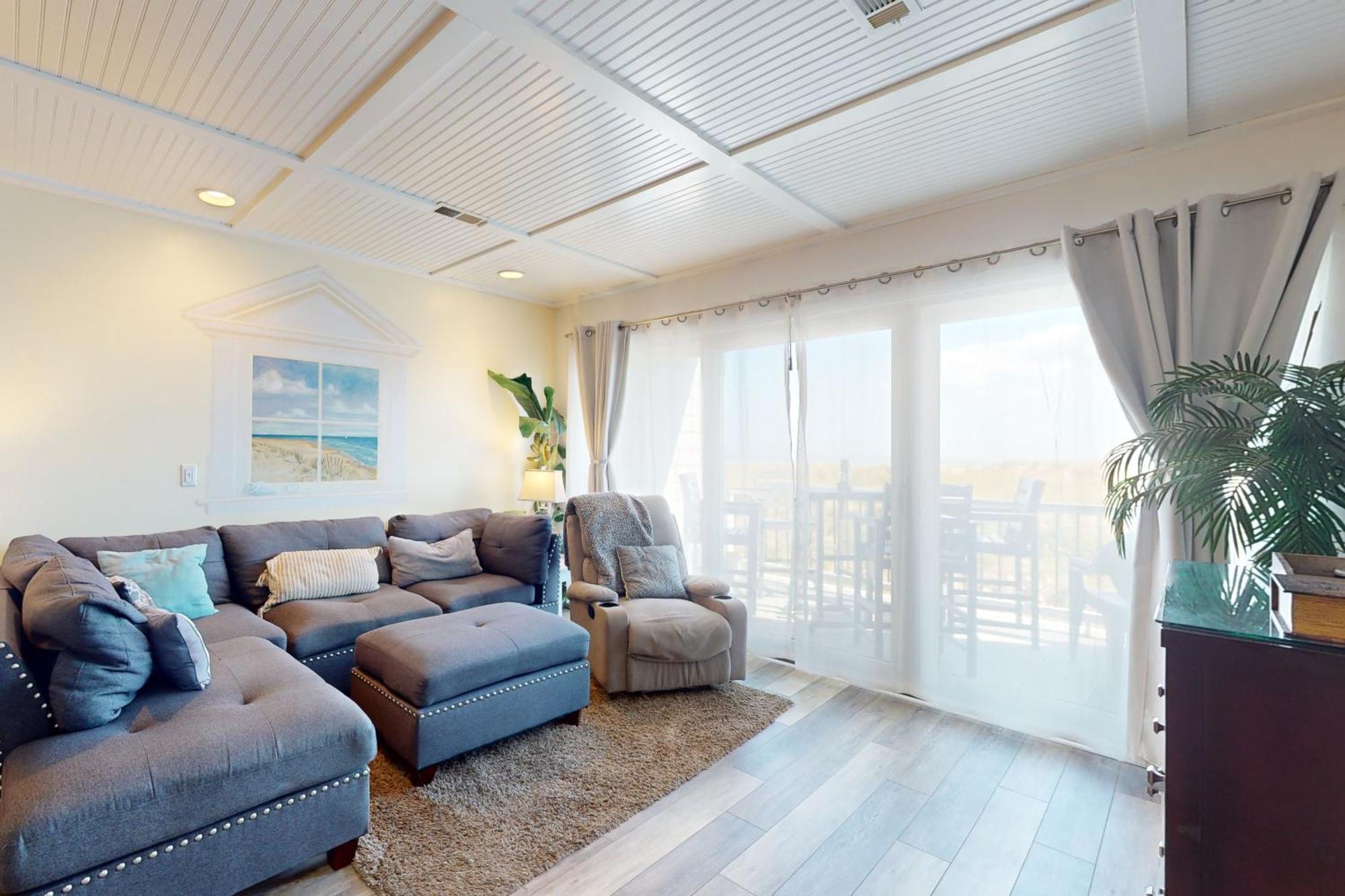Oceanfront Townhouse Villa Carolina Beach Eksteriør bilde